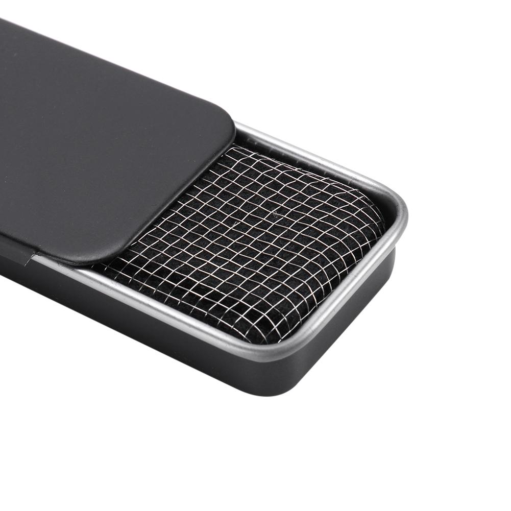 Stainless Steel Camping Alcohol Stove Lightweight Mini Camping Cooking Stove Push-pull Box for Travel Picnic BBQ for Backpacking