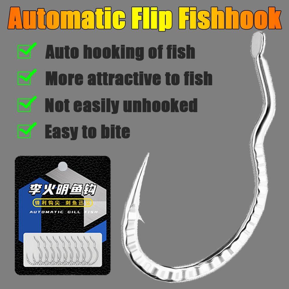 10 шт. Рыболовный крючок из высокоуглеродистой стали с рисунком рыбьей чешуи, рыболовные снасти, карп