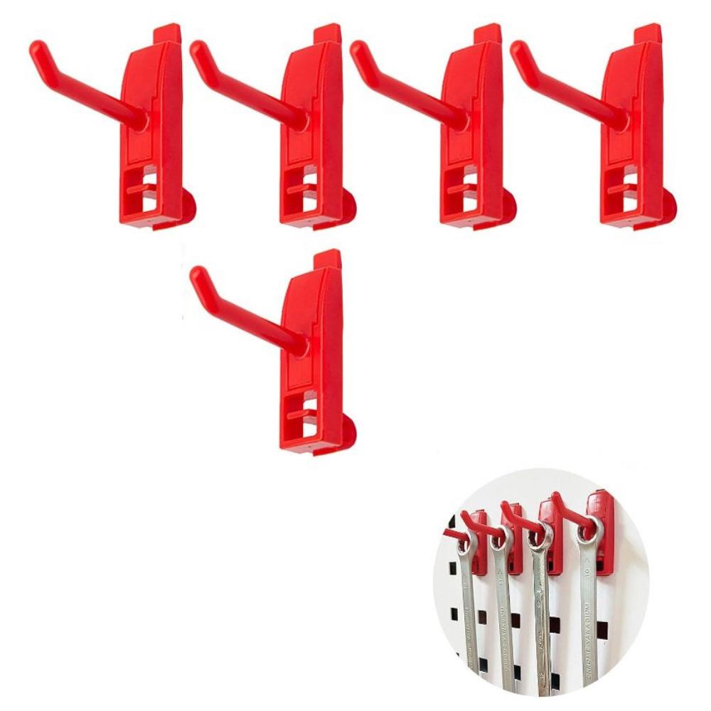 5 шт. АБС пластик Гаражный крючок для перфорированной панели Маленькие крючки для распылителя Крючки для перфорированной панели для настенного инструмента
