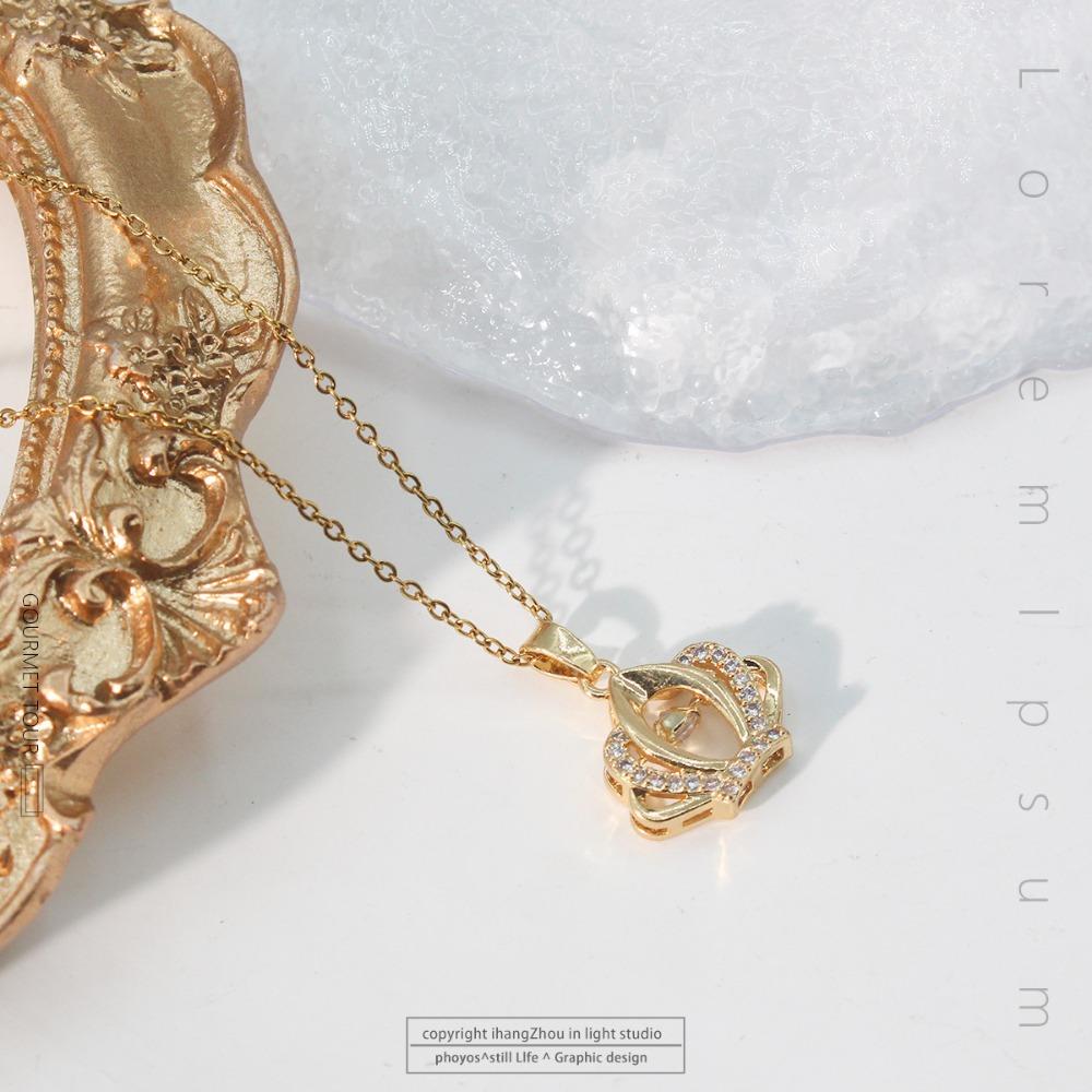 Ожерелье Женское Серия Планета Мечты Изысканное Ожерелье Нишевый Дизайн Легкая Роскошь Премиум Аксессуары из Титановой Стали