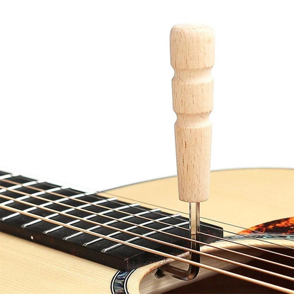 Wooden Handle Guitar Neck Guitar Tool Hex Wrench With Allen Key Guitar Wrench Curvature Of Guitar
