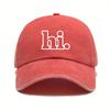 Urban daily personalized trend versatile baseball cap for both men and women,spring and summer urban design printed duckbill cap