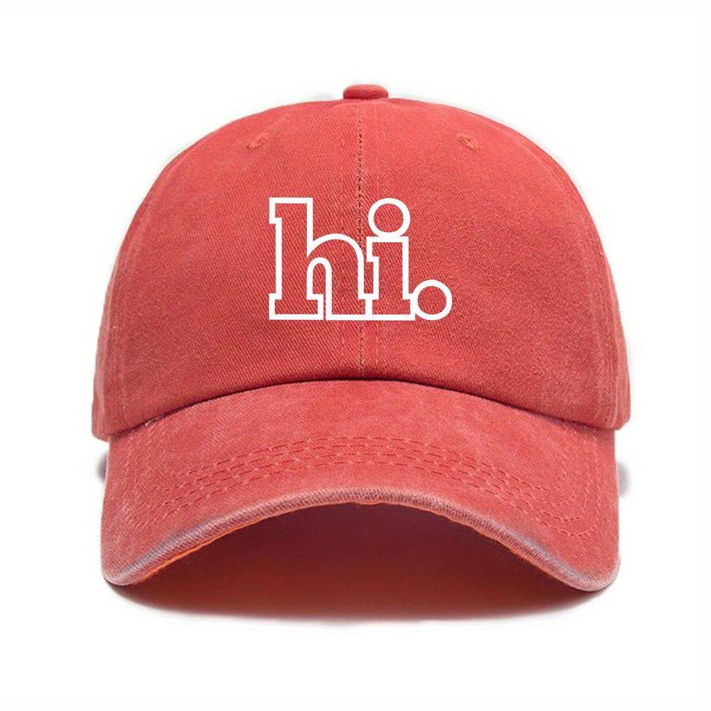 Urban daily personalized trend versatile baseball cap for both men and women,spring and summer urban design printed duckbill cap
