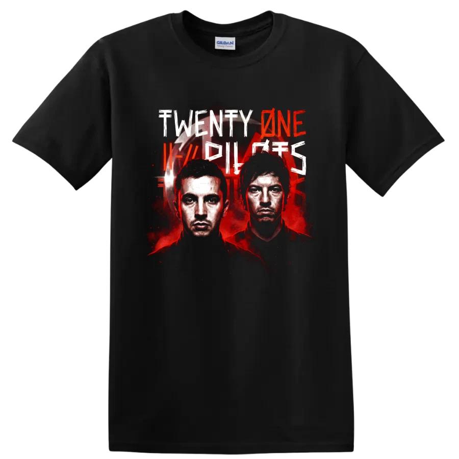 Twenty One Pilots Альтернативный Рок Постер Графическая Футболка Музыкальный Фан Футболка Подарок