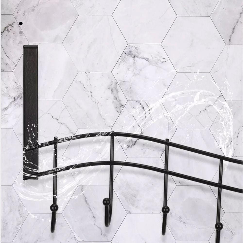 Хорошая несущая дверь Крючок Непрокалываемая вешалка для полотенец Высококачественная одежда Крючок для головных уборов