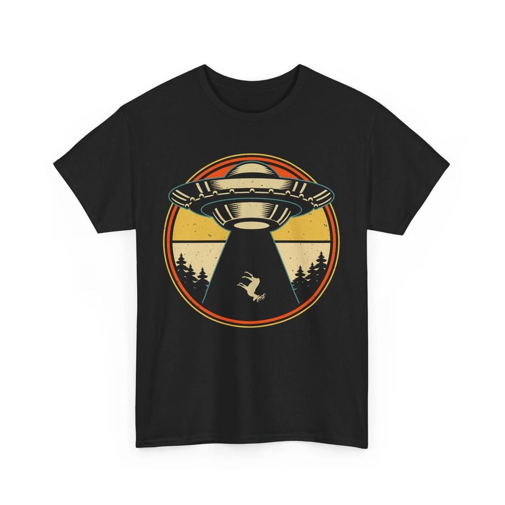 Alien UFO T-shirt Tops Tees Unisex | Extraterrestrial Meme Graphic Tee | Alien Abduction Shirt