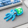 Настольное декоративное украшение 3D-печатные фигурки животных, Сочлененная гибкая модель кальмара, Сенсорная подвижная коллекционная игрушка, Фигурка океана для