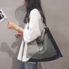 Women Bag Tote Bags High-Capacity New Fashion  Cotton Soft Zipper Shoulder Bags Handbag Travel Euro-America Style