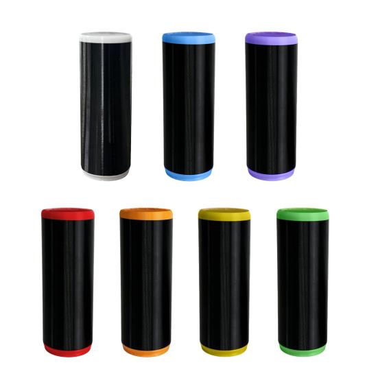 Двойной держатель для банок для пива, газировки, изолированный охладитель для банок из PLA с эргономичной ручкой, быстрая перезагрузка, аксессуар для мероприятий на открытом воздухе