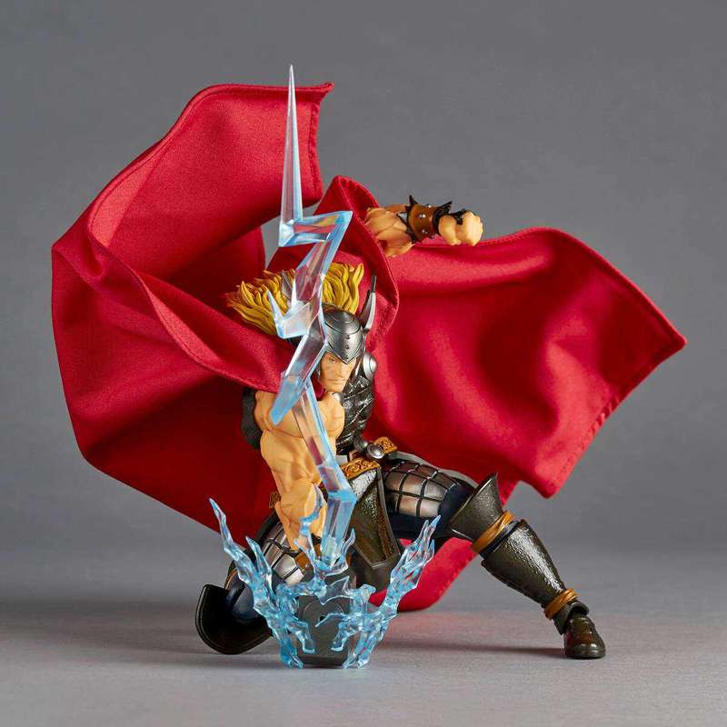 In Stock Kaiyodo Revoltech Thor Joint Enhanced Version Action Figure Thors Ko Anime Figure Birthday Desktop Decoration