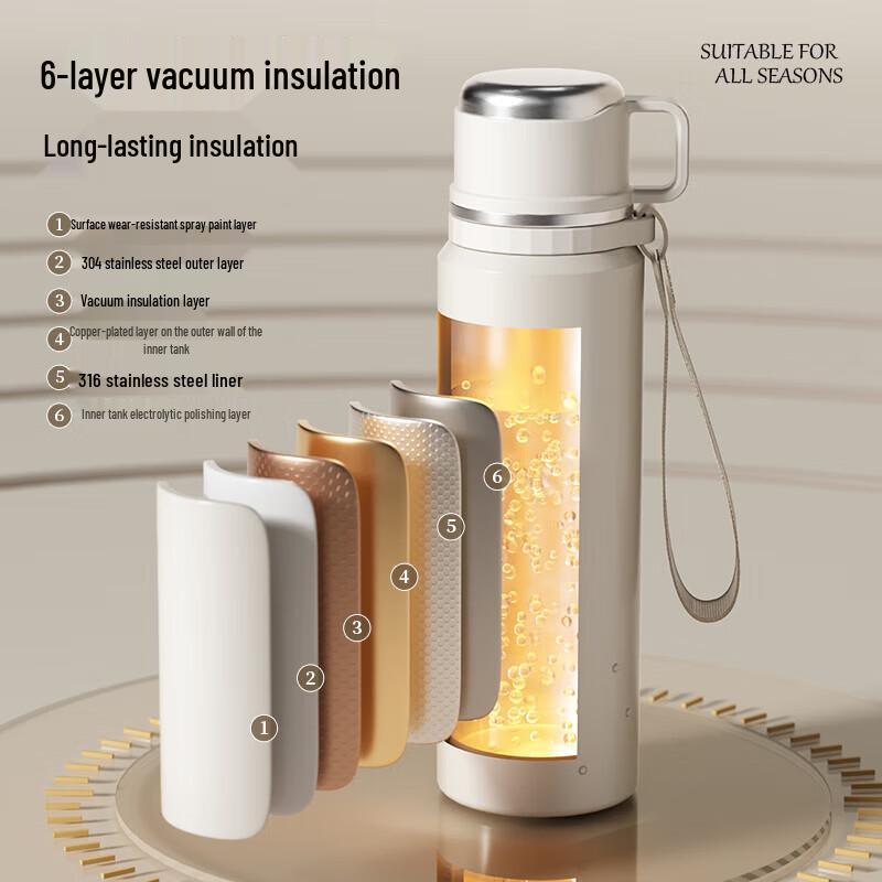 COOKER KING Linghua Series Insulated Water Bottle 800ml