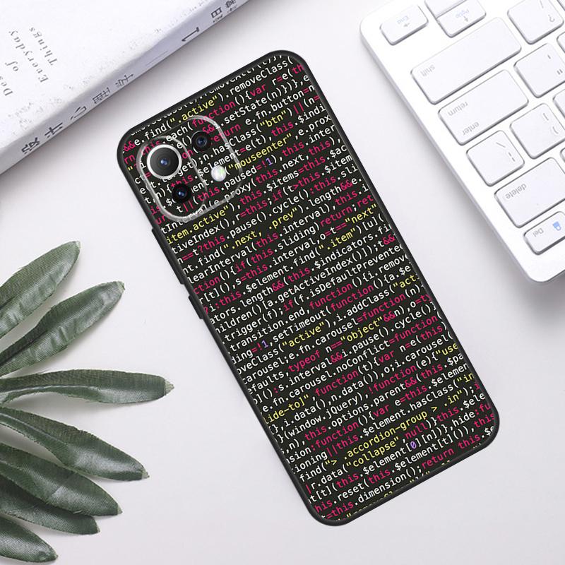 Дизайн-программист Code Для Xiaomi 15T 14T 13T 17 Pro Max 14 15 Ultra Чехол Для POCO F8 Ultra X7 X5 X6 F5 F6 F7 Pro