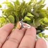 Citrine Gemstone 925 Sterling Silver Jewelry Handcrafted Stylish Ring For Women RR-9-3