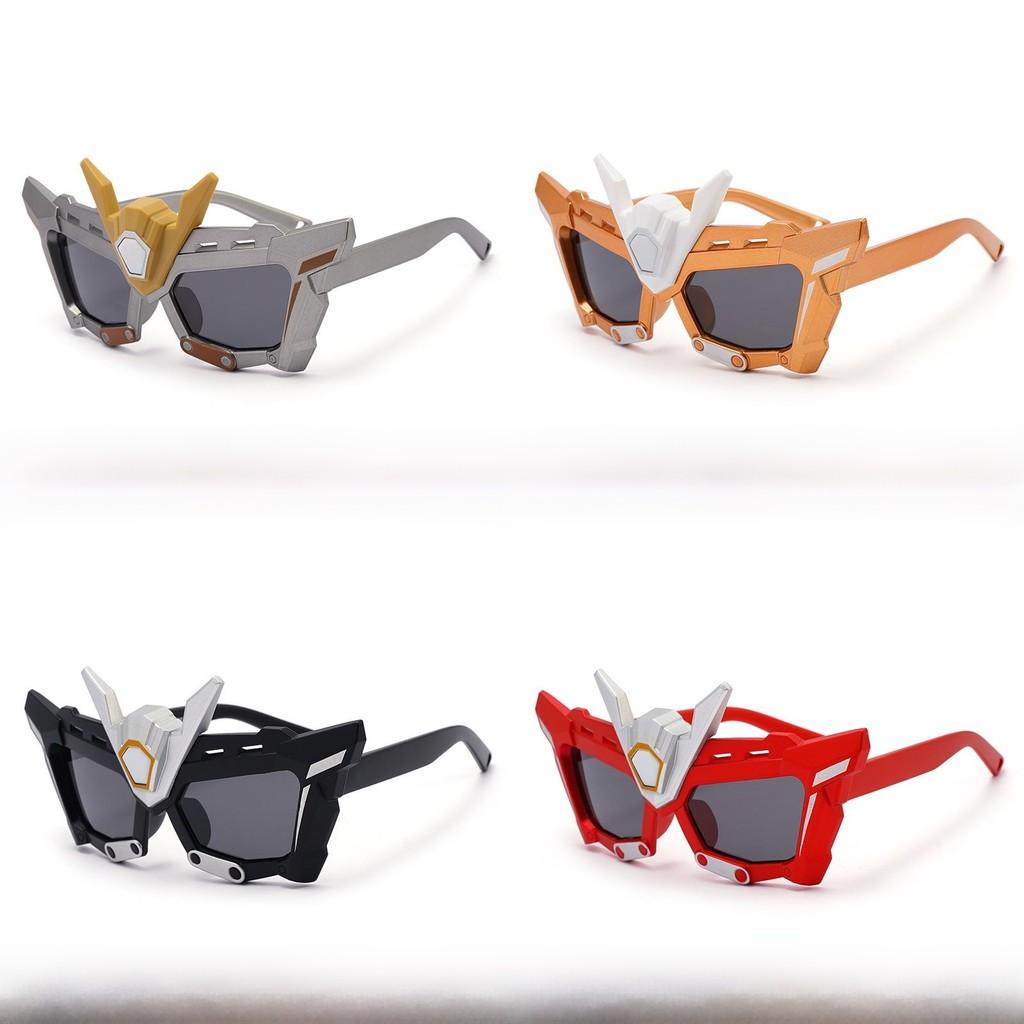 Childrens Cartoon Mecha Warrior Sunglasses With Polarized Uv400 Protection For Outdoor Play And Fashion