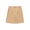 New MLB Casual Shorts Women's Khaki 3FSMB0633-43BGD