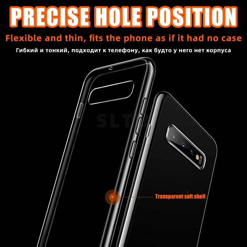 Мягкий силиконовый тонкий чехол из ТПУ, прозрачный прозрачный чехол для Samsung Galaxy A3 A5 J3 J5 J7 2015 2016 2017 A6 A7 A8 A9 J4 J6 Plus 2018 S8 S9 S10 A51