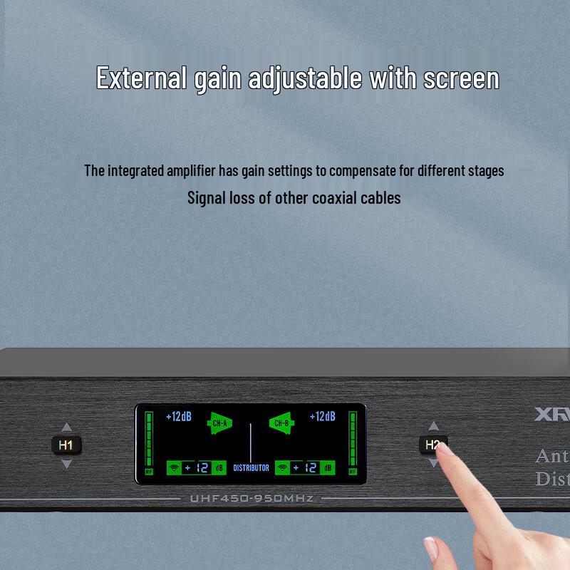 Цифровой предусилитель-микшер XEW-K6 для KTV и конференций (Китайская версия)