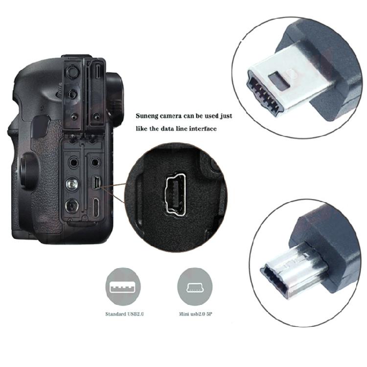 Мини USB на 3 RCA Кабель для EOS 1D, 1D X, Камер Передача Аудио Видео
