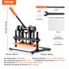 VEVOR Leather Cutting Machine, 11 x 5.5 in Embossing Plate Manual Die Cutter, 0.47 in Pressure Stroke Leather Embossing Machine