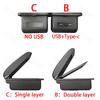 Armrest For Opel Corsa 2020-2025 For Corsa F Interior Center Console Storage Box Organizer 2021 2022 2023 2024 Car Accessories