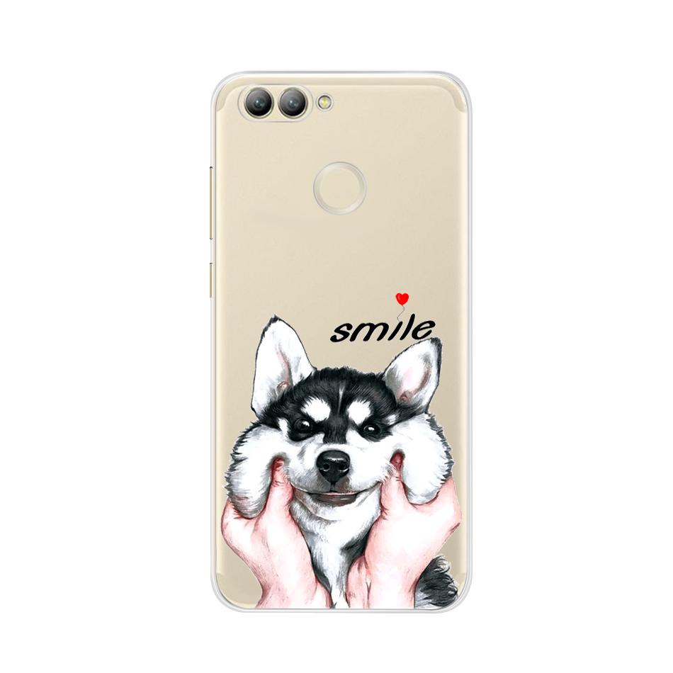 For Huawei Nova 2 Case Silicone Soft TPU Cute Cat Phone Cases For Huawei Nova 2 Nova2 Case Cover For Huawei Nova 2 PIC-LX9 Funda