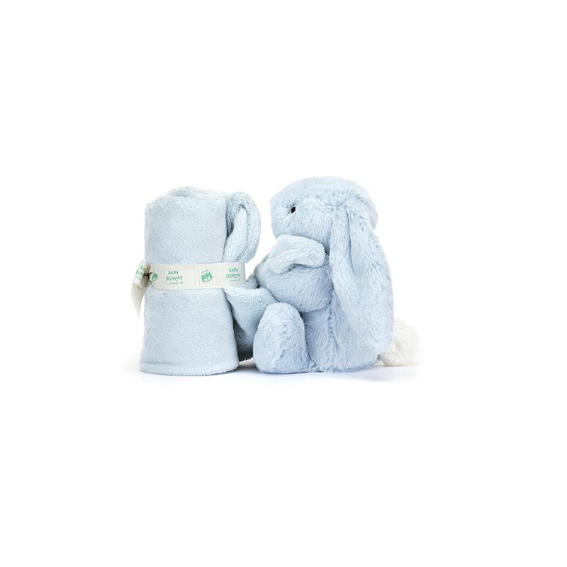 Jellycat Bonnie Rabbit Series Shy Blue Comfort Towel Companion Doll Peripherals