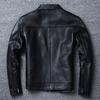 7XL 8XL 9XL трендовая новая мужская куртка из воловьей кожи 2022 мотоциклетная байкерская весенняя мото одежда куртки из натуральной кожи Genuino