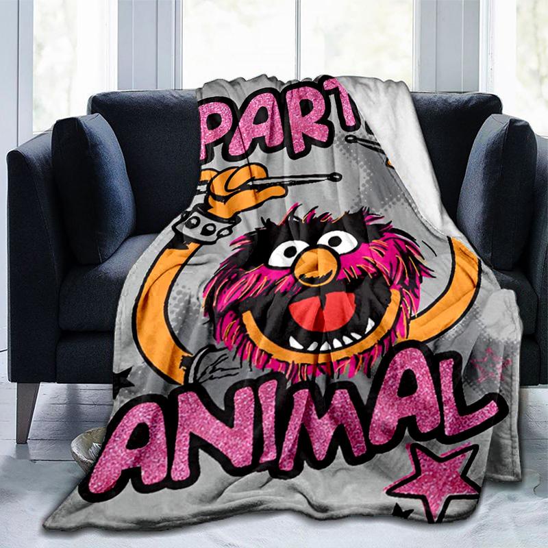 Muppet Show: Friendship Adventure Blanket Suitable for Sofas, Beds, Offices, And Camping - Perfect Gift for Halloween Christmas