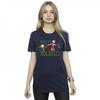 Womens/Ladies Happy Human Holidays Cotton Boyfriend T-Shirt