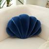 Shell-Shaped Stuffed Pillow Cushion Super Soft Wear Resistant Vibrant Color Seashell Bed Sofa Cushion Home Decoration