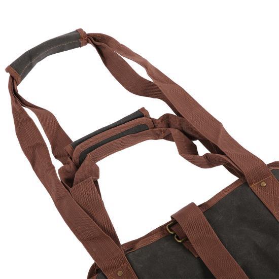 Водонепроницаемая вощеная сумка для хранения дров, вместительная сумка для хранения дров, аксессуары для камина