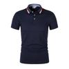 Summer High Quality New Men Polos High-end Business Men Women Short Sleeve Polo Casual Lapel Shirt Breathable Men Polo Shirt
