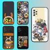 Zenless Zone Zero ZZZ Чехол для телефона Bangboo для Samsung S 25,24,21,22,23,30,20,Ultra,Plus,Fe,Lite,Note,10,9,5G Черный Мягкий