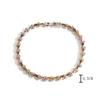 Bolaijewelry Noble and Elegant Multi-colored Natural Tourmaline Bracelet 925 Silver Rare Precious Gems Jewelry Women's Anniversary Wear Gift