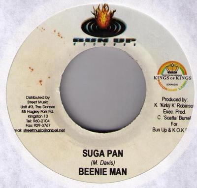 7-дюймовая пластинка BEENIE MAN / HOLLOW POINT - Suga Pan / Jump Up NONE Kings Of Kings, 2005 Ямайка Регги, Ска и Даб Б/у