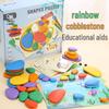 Игра на укладку «Радужные камешки»: Развивающий инструмент и интерактивная игрушка для логического мышления для детей