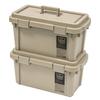 JEJ Astage Storage Box Made In Japan Outdoor Storage Camping Series Tool Box Sand Beige Width 56 X Depth 29 X Height 29cm [S ST560S]