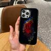 Украина Узор орнамента Чехол для телефона Для iPhone 17, 16, 15, 14, 13, 12, 11 Plus, Pro Max Цветной Посеребренный Внутренняя крышка