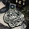 Modern Fresh Irregular Flower Carpets for Living Room Sofas Decoration Bedroom Round Carpet Bedside Art Floor Mats Area Rugs