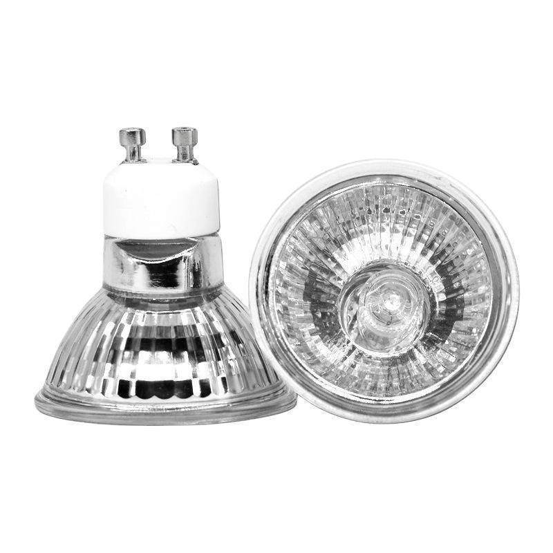 Галогенная лампа Quartz GU10 MR11/MR16, 35 Вт/50 Вт, теплый белый свет, вольфрамовый прожектор, низкое напряжение