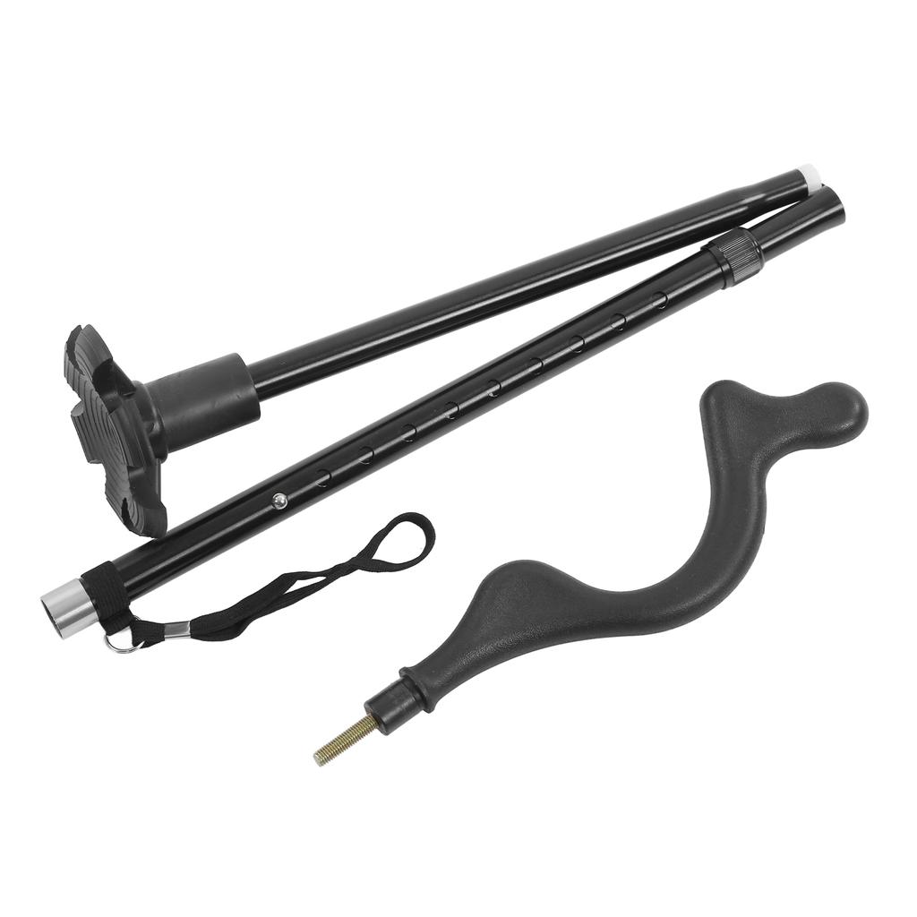 Трость для ходьбы из алюминиевого сплава, складная, 10, регулируемая высота, для мужчин, женщин, пожилых людей