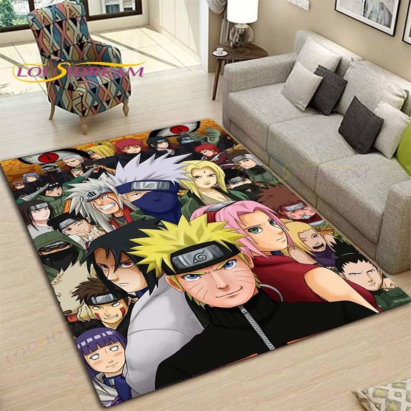 Ковер в стиле аниме «Наруто», детские ковры, коврики для гостиной, чайного стола, ковер для спальни, моющиеся напольные коврики, бытовой коврик, коврик с динозавром