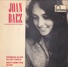 7inch Record JOAN BAEZ - Joan Baez Accompanying Herself On T TFE18000 Fontana UK Folk Used