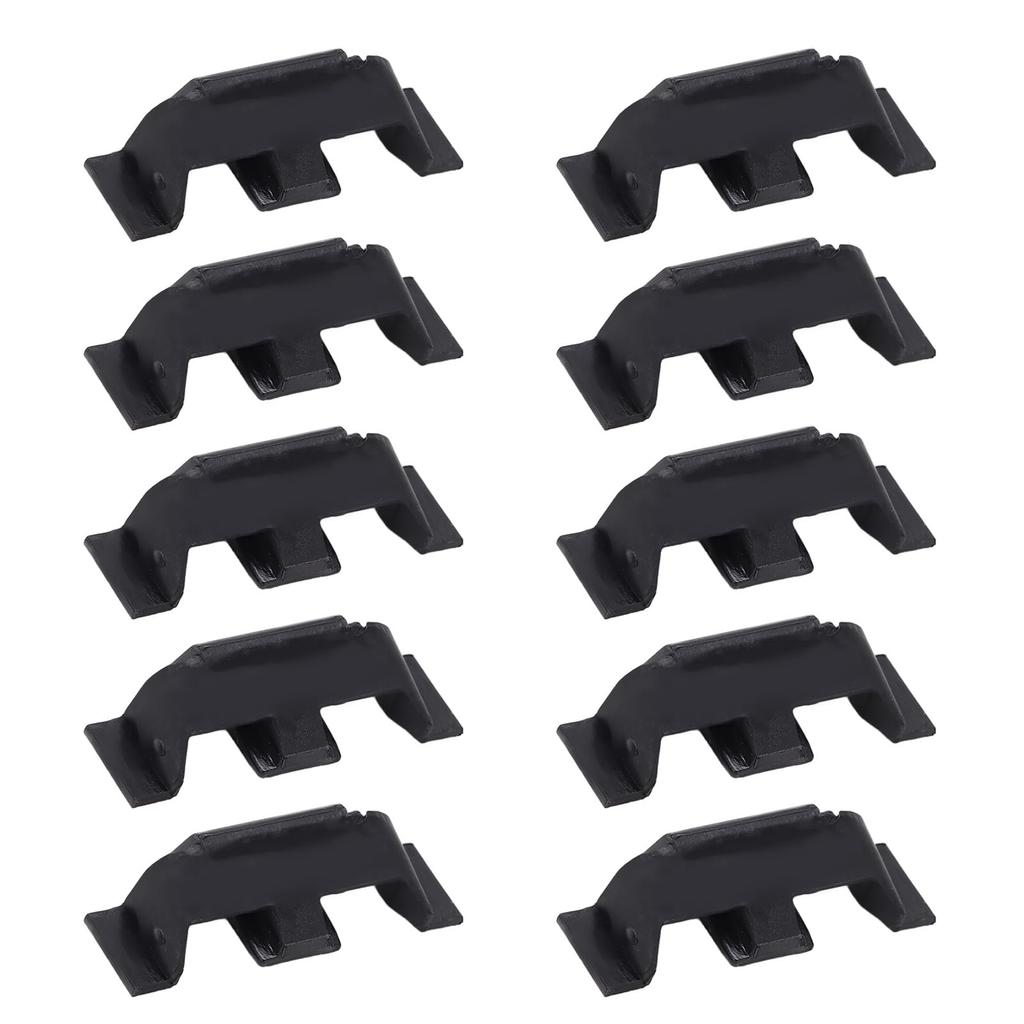 Zendellis 10pcs Headlight Bezel Retaining Mount Clip Set 51132752145 Durable Plastic Clip For Cooper