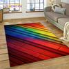 Красочный древесно-зернистый ковер по индивидуальному заказу для спальни, гостиной, домашнего дивана, украшения, детская игра, большой декор, напольный коврик