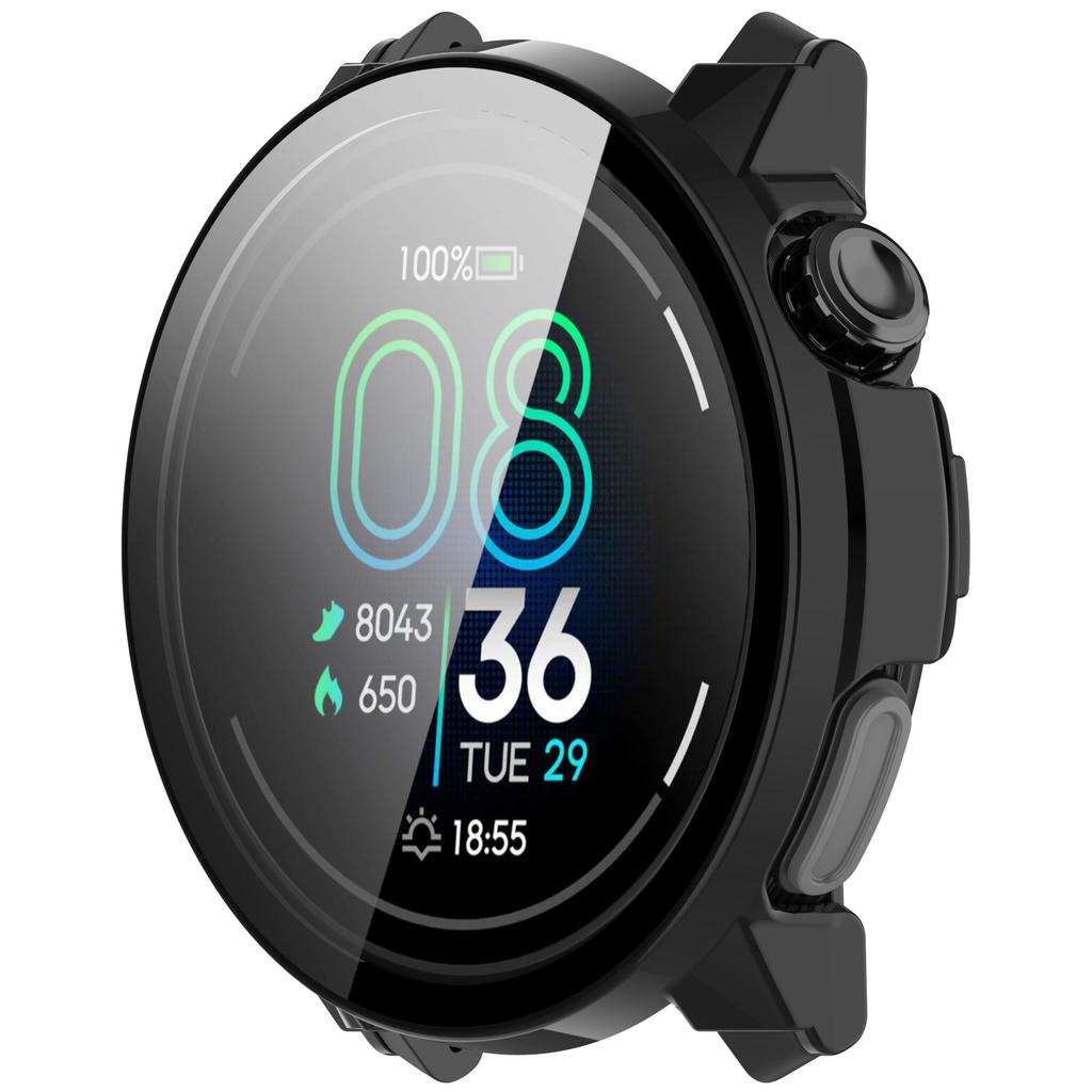 Защитная пленка для экрана из твердого стекла Smartwatch Full Frame Case для умных часов Coros PACE Pro Smart Watch Защитный бампер