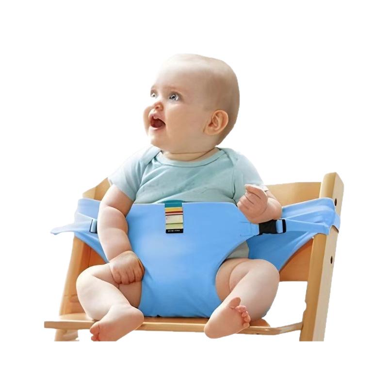 Universal Baby High Chair Safety Strap - Adjustable Infant Dining Waist Belt