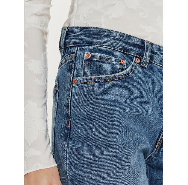 Джинсы Gina Tricot 21489 синий Straight Fit