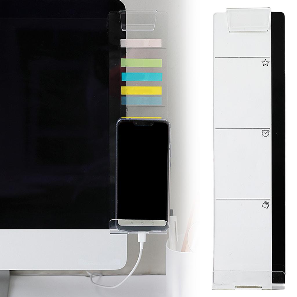 Аксессуары для офисного стола Мониторы Доска для компьютера Доска объявлений Офисные принадлежности для женщин и мужчин Компьютер Держатель для стикеров