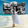 1pc Happy Birthday Celebration Microfiber Quick Dry Beach Towel Absorbent Soft Oversized Sand Free Towel for Travel Pool Gym Swimming Yoga 20a157